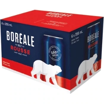 BOREALE ROUSSE 6 CANS 355ML