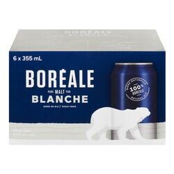 BOREALE BLANCHE 6 CANS 355ML