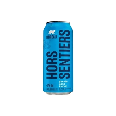 BOREALE HORS SENTIERS BLONDE SANS ALCOOL 473 ML