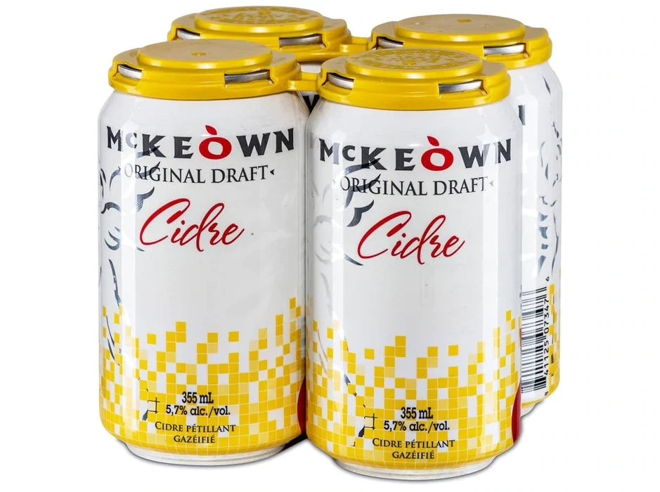 MCKEOWN DRAFT 5.7% ALC 4 CANS 355ML