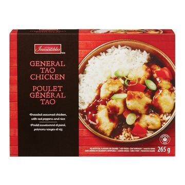 IRRESISTIBLE REPAS SURGELE POULET GENERAL TAO 265GR