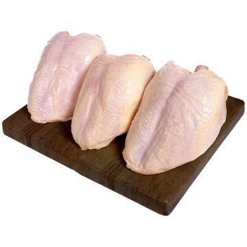 POITRINE DE POULET AVEC DOS 2 POITRINES ENV 1.7KG 9,90$/KG 4.49$/LB