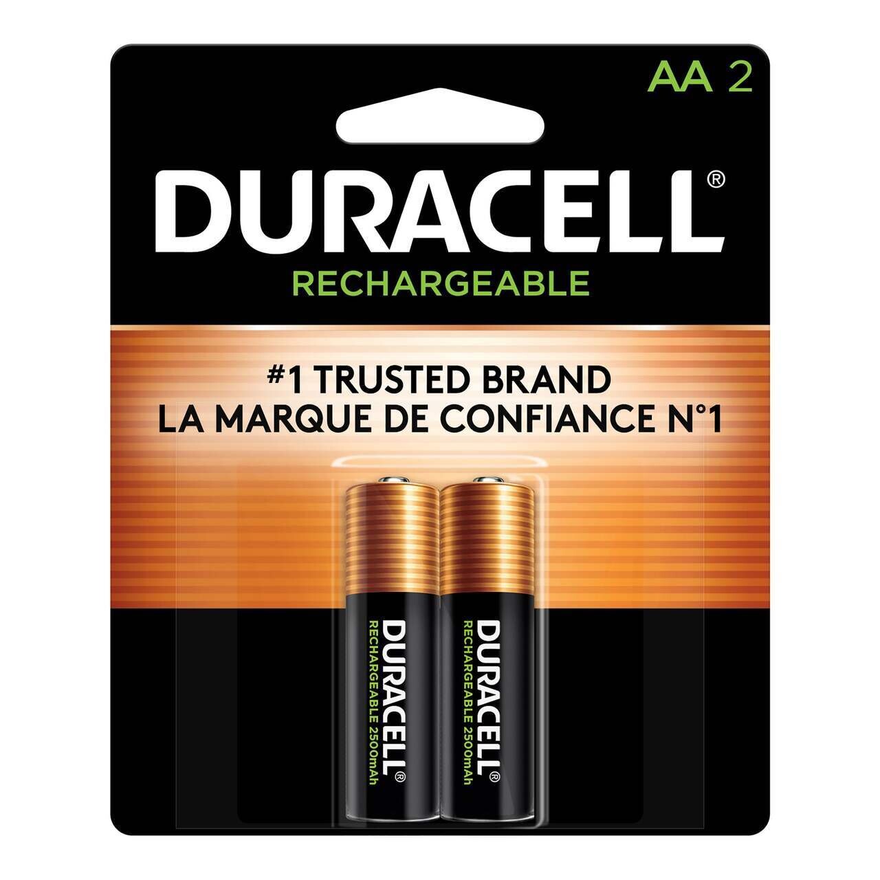 BATTERIE DURACELL AA 2 UNITES