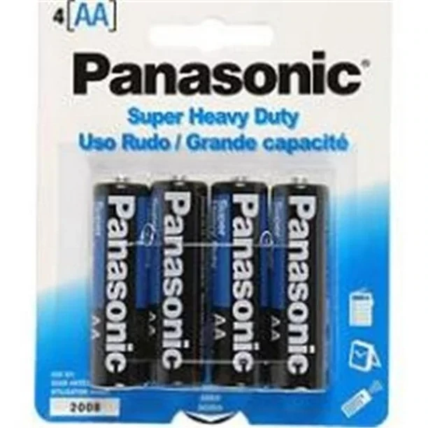 BATTERIE PANASONIC AA 4 UNITES