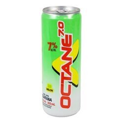 OCTANE 7.0 Boisson énergisante alcoolisée avec guarana MELON SUR 355 ML - CANETTE