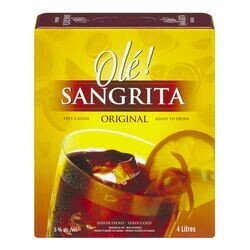 OLE BOISSON VIN SANGRIA ORIGINAL 4L
