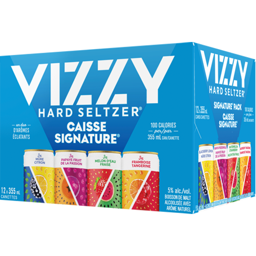Vizzy Caisse Signature 1x12 355ml Canette