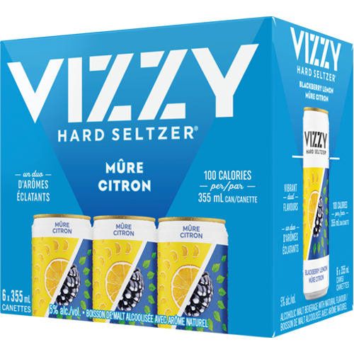 Vizzy Mure Citron 6 355ml Canette