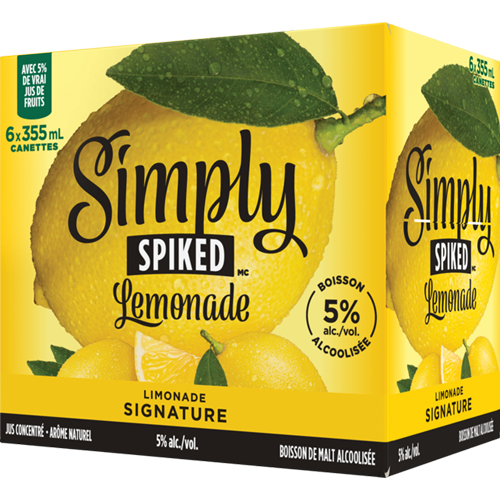 Simply Spiked Limonade signature 6 355ml Can