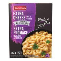 Irresistibles repas surgele macaroni extra fromage 320g