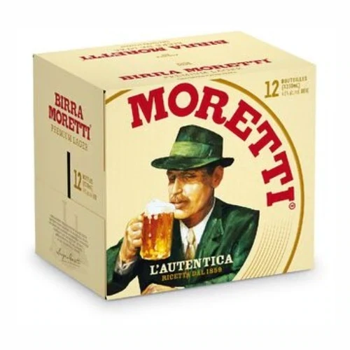 MORETTI 12 BOUTEILLES 330ML