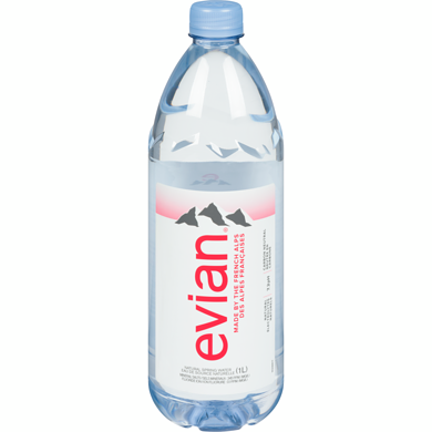 Evian eau source naturelle 1l