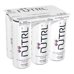 NUTRL RAISIN 6 CANETTES 355 ML