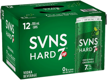 SVNS boisson malt canette hard 7up original 12X355ML