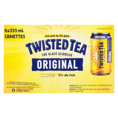 TWISTED TEA ORIGINAL 6X355ML