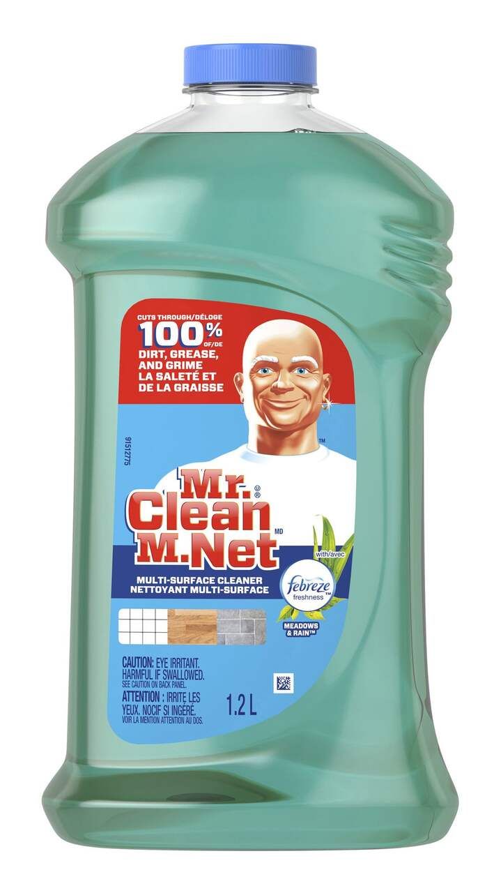 MR. NET NETTOYANT LIQUIDE FEBREZE BRUINE PLUIE 1.2L