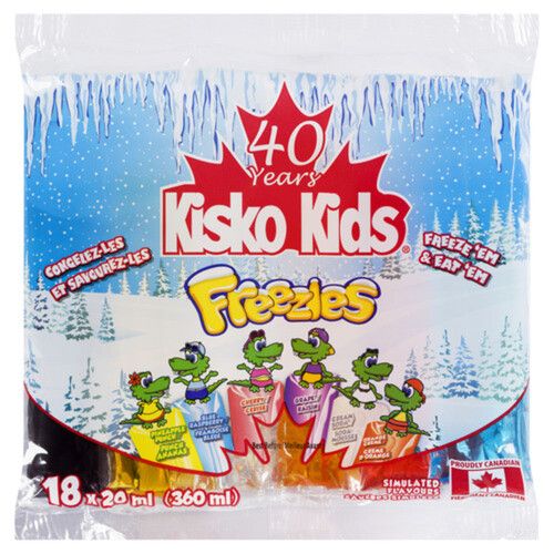 KISKO KIDS FREEZIES ASSORTIS SAC 18X20ML