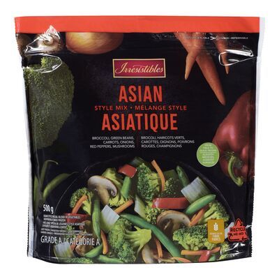 IRRESISTIBLE LEGUME SURGELES ASIATIQUE 500GR