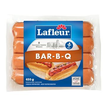 LAFLEUR SAUCISSE FUMEE BBQ 450GR