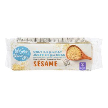MIEUX-ETRE CRAQUELINS DE RIZ AU SESAME SANS GLUTEN 100GR
