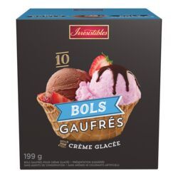 IRRESISTIBLE BOL GAUFRE 10UN