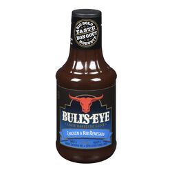 BULL&#39;S EYE Sauce barbecue COTES LEVEES 425 mL