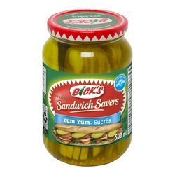 BICK&#39;S CORNICHONS SANDWICH YUM YUM 500ML