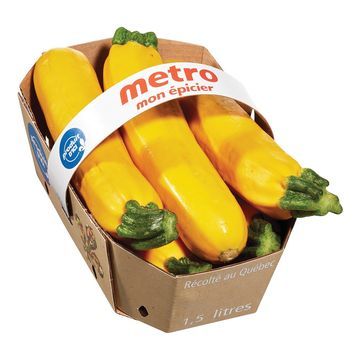 COURGETTES JAUNES LOCALES PANIER 1.5 LITRES