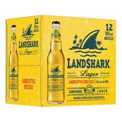 LANDSHARK BIERE BLONDE EN BOUTEILLE 4.6% ALC 12X355ML