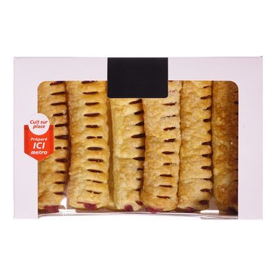 MERITE BATONNET FRAMBOISE SUCRE 6X54GR