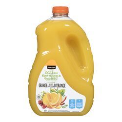 SELECTION JUS REFRIGERE 100% EXPLOSION ORANGE SANS SUCRE AJOUTE 2.5 LITRES