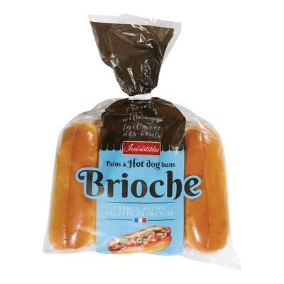 IRRESISTIBLES PAIN HOT DOG BRIOCHES 385GR