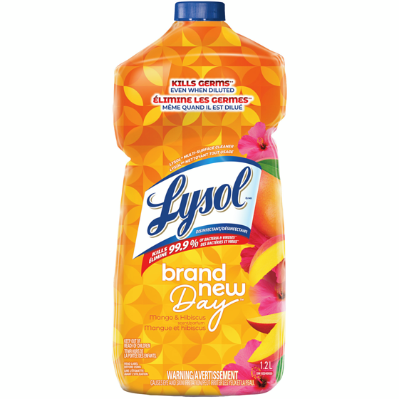 LYSOL NETTOYANT TOUT USAGE MANGUE HIBISCUS 1.2 LITRES