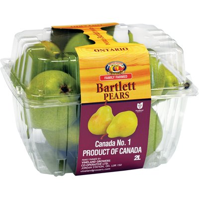 POIRE BARTLETT ONTARIO PANIER 2 LITRES