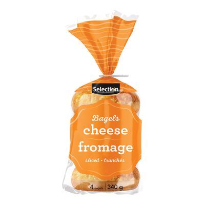 SELECTION BAGEL FROMAGE TRANCHE 340 GR