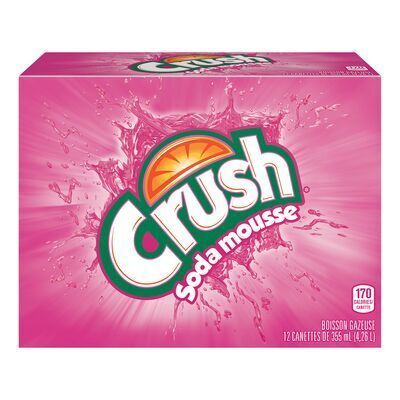CRUSH Soda mousse 12X355 ML