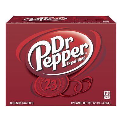 DR PEPPER Boisson gazeuse 12X355 ML
