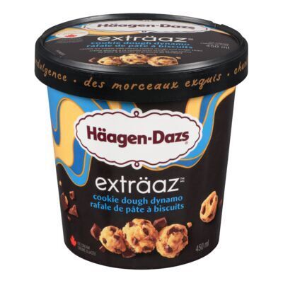 HÄAGEN-DAZS Crème glacée à saveur de rafale de pâte à biscuits 450 mL