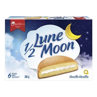 VACHON Gâteaux à la vanille 1/2 Lune™ 6 gâteaux, 282 g