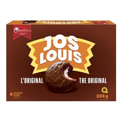 VACHON Gâteaux Jos Louis™ à saveur originale 6 gâteaux, 324 g