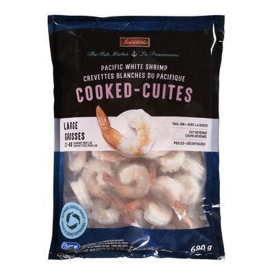 IRRESISTIBLES CREVETTES BLANCHES CUITES 31-40 SURGELEE 340GR