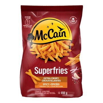 MCCAIN FRITE REGULIERE EXTRA CROUSTILLANTE 650GR