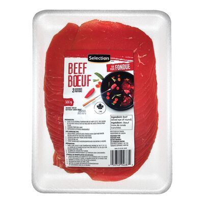 SELECTION Bœuf pour fondue surgelé 300 g