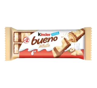 KINDER BUENO TABLETTE DE CHOCOLAT BLANC REGULIER 39GR