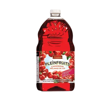IRRESISTIBLES JUS AUX CANNEBERGES PLEIN FRUITS 1.89 L