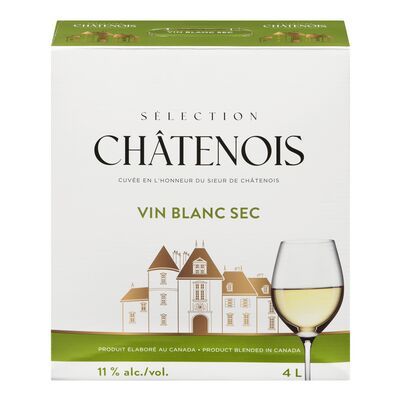 SELECTION CHATENOIS VIN BLANC CANADA 4 L