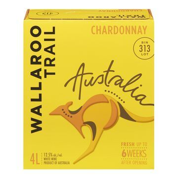 WALLAROO VIN BLANC BIN 313 CHARDONNAY AUSTRALIE 4 L