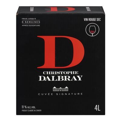CHRISTOPHE DALBRAY VIN ROUGE 4 L