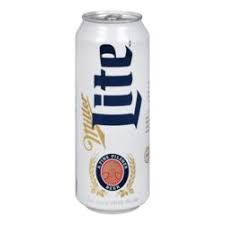 MILLER LITE BIERE LEGERE PILSNER CANETTE 4.0% ALC 710 ML