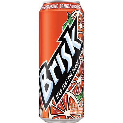 BRISK THE GLACE SAVEUR ORANGE SANGUINE 710 ML